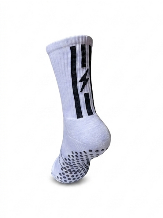 Striker Gripsocks - White